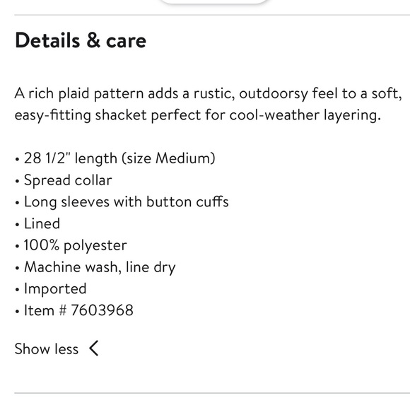 Gently Used Thread and Supply Green Plaid Shackleton - Picture 5 of 6